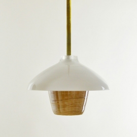 Pendant light "Lanterne" - Moire Collection - Atelier George - Photo ©Atelier George