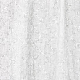 Rideau Bohème ajouré en gaze de lin - Linge Particulier - blanc - Photo @ GARANCE CASSIEN